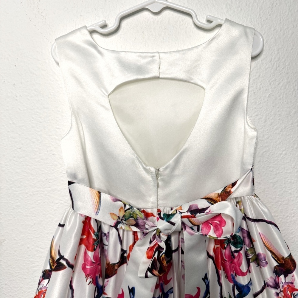 My Princess Wear girls floral birds white multicolor formal dress size 6x NWOT - Picture 7 of 11